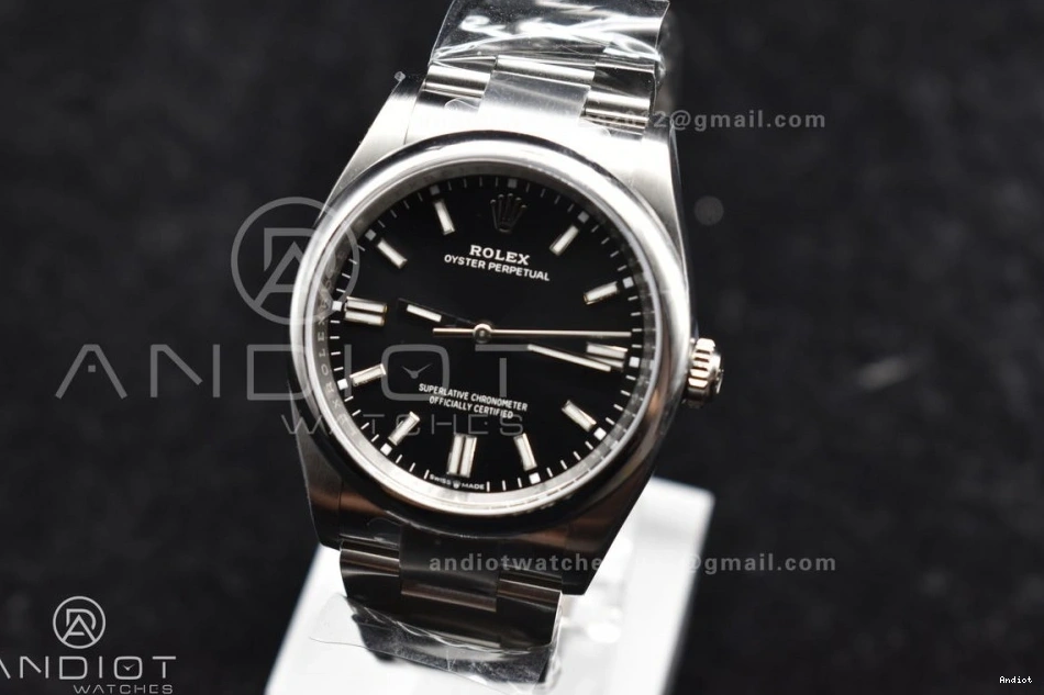 36mm Perpetual Black Silver 126000 Edition VR3230 Oyster 1:1 Clean 904L Best Steel 0422